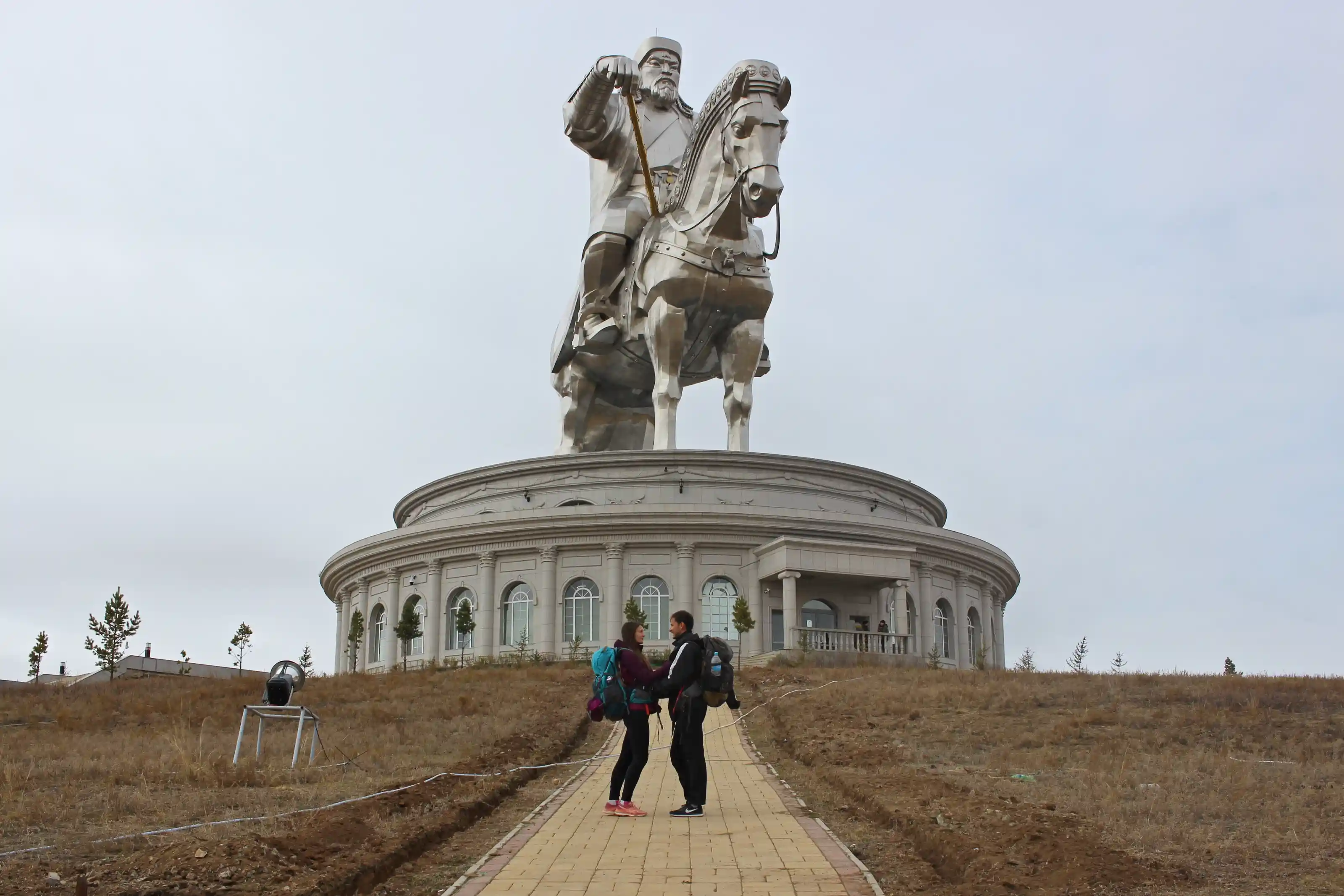 Chinggis Khaan statue