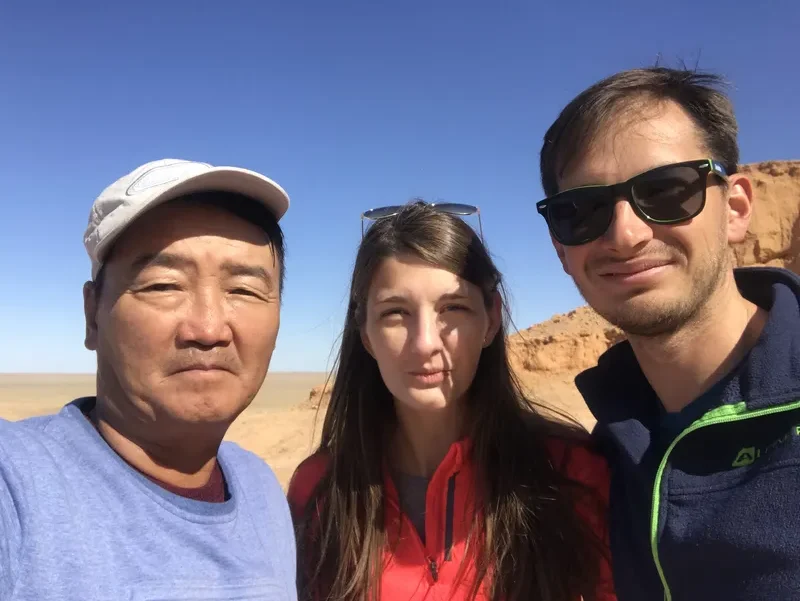 Flaming cliffs