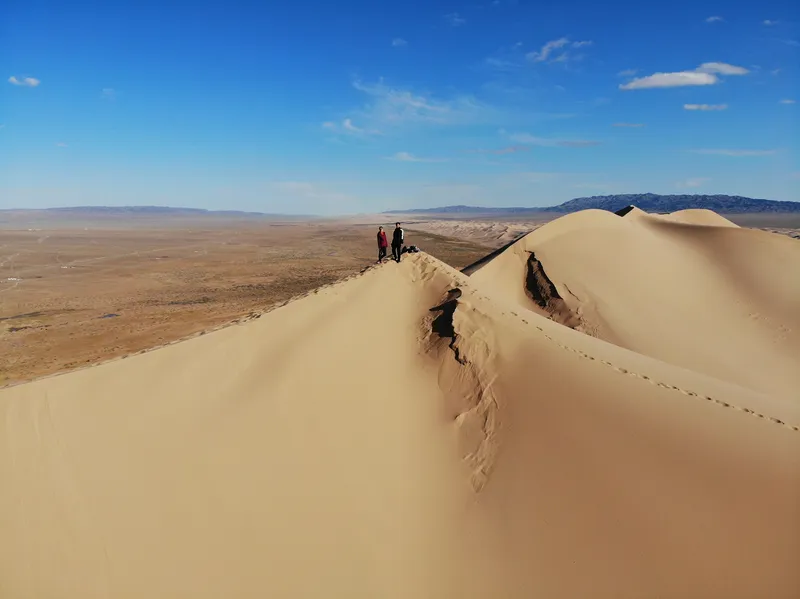 Khongor sand dune Gobi desert