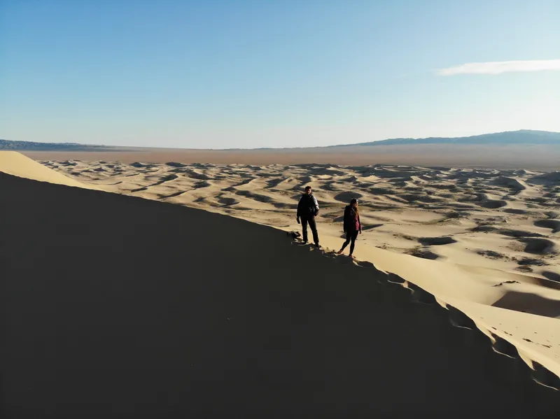 Khongor sand dune Gobi desert