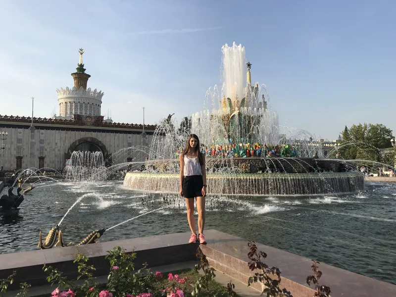 VDNKH Exahibition Center Fountain