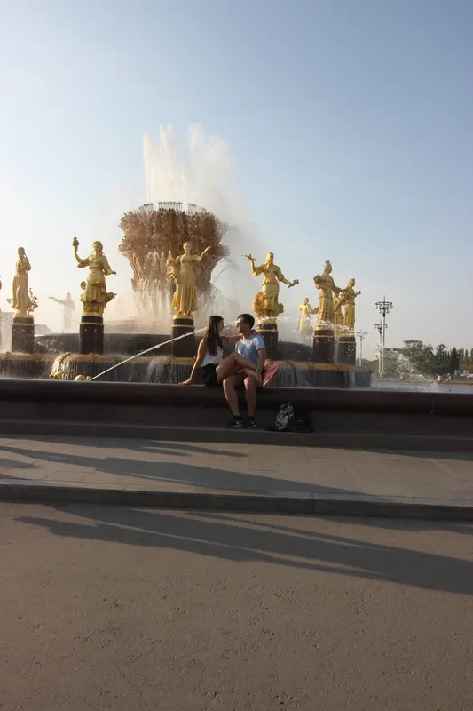 VDNKH Exahibition Center Fountain