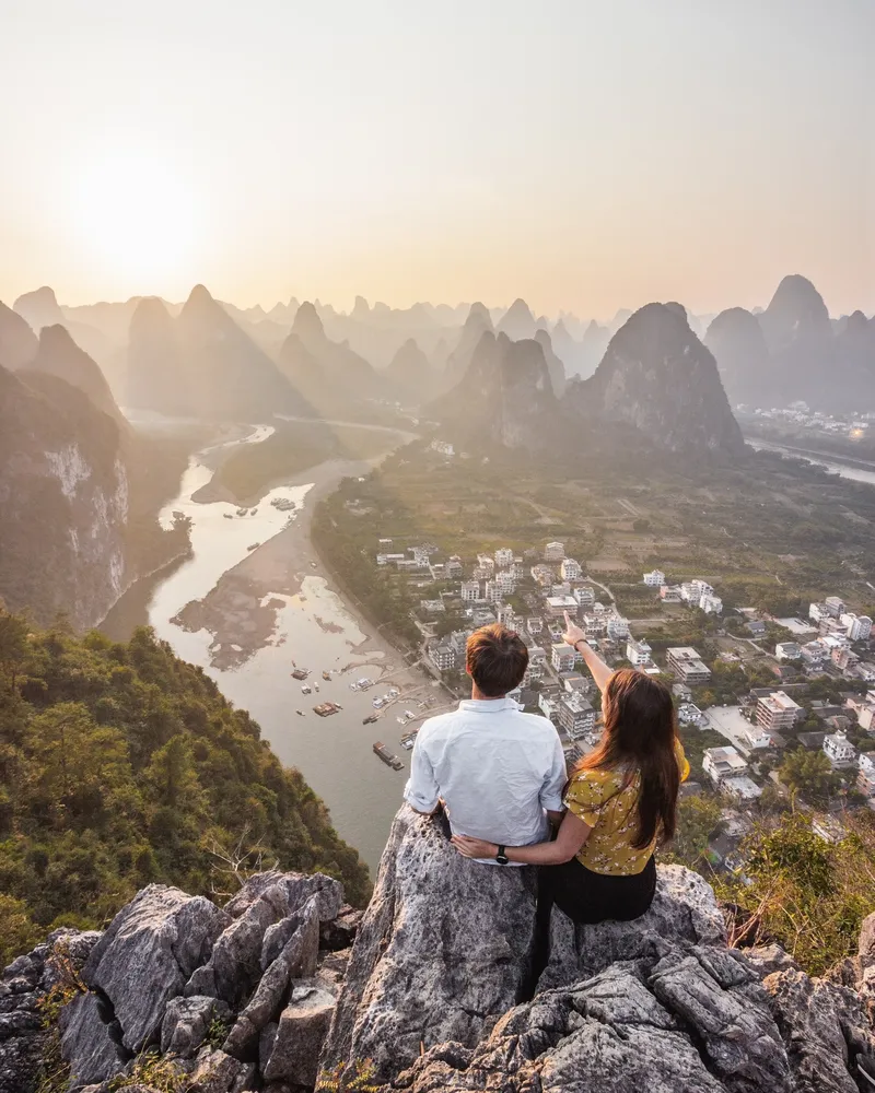 Li river laozhai mountain