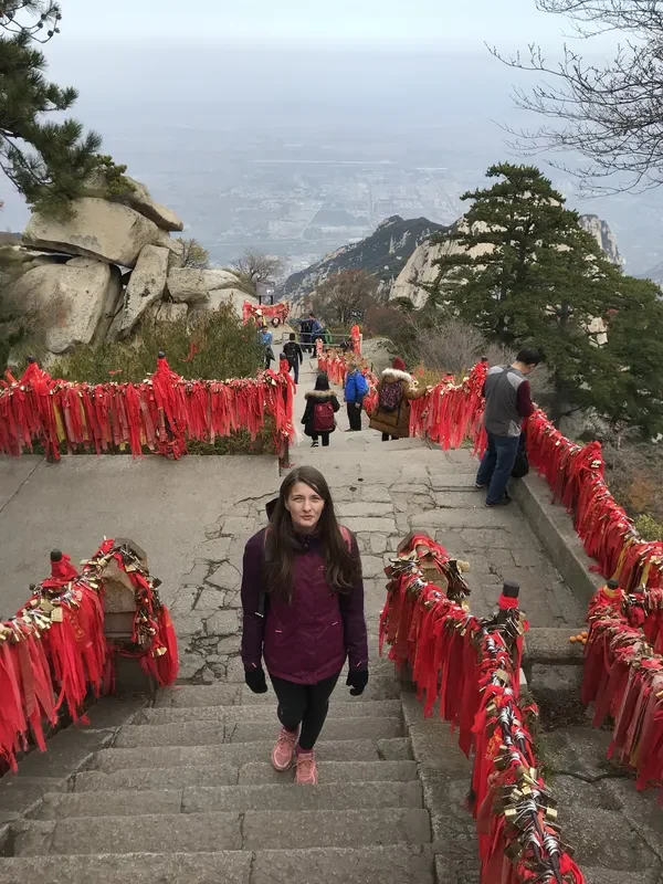 Huashan Mountain West peak