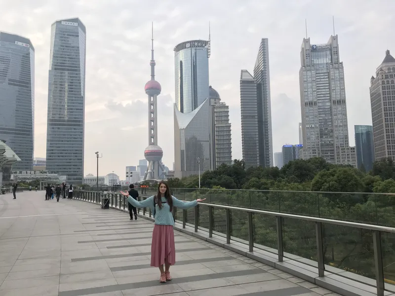 shanghai pudong walk