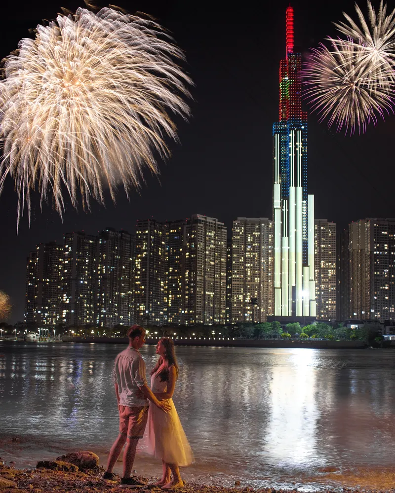 Landmark 81 firework