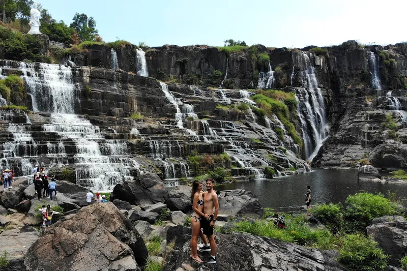 Vietnam Dalat Waterfall