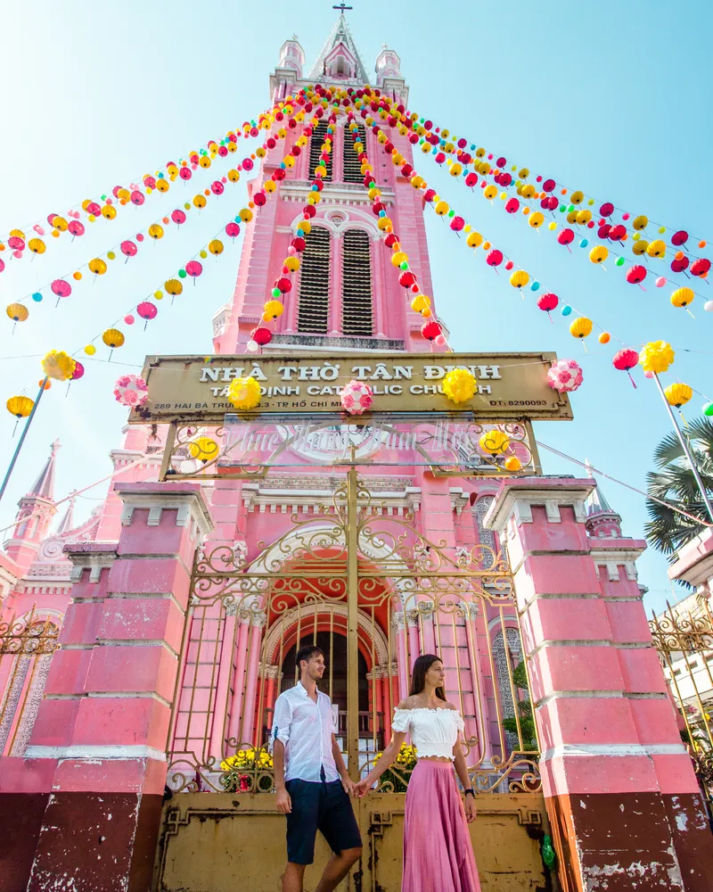 Pink church ho chi minh