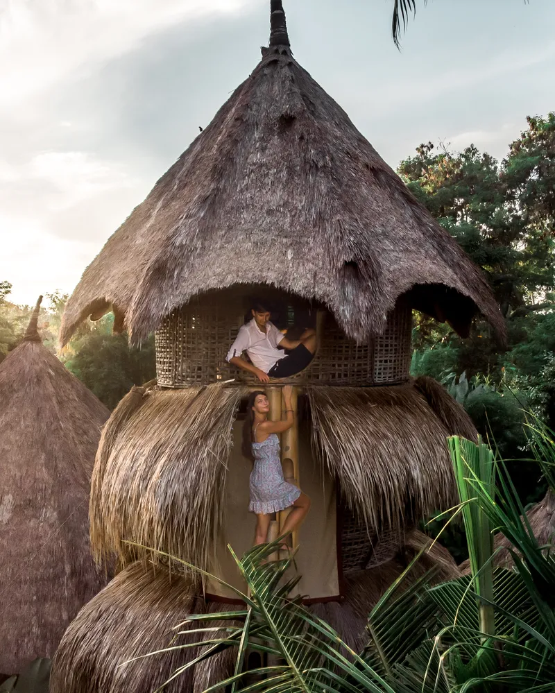 Ubud Bali Bamboo House