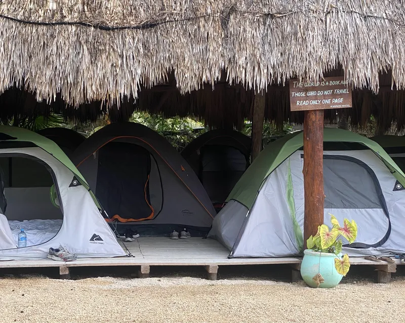 holbox tents accomodation