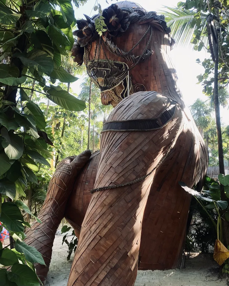 tulum mexico sculpture