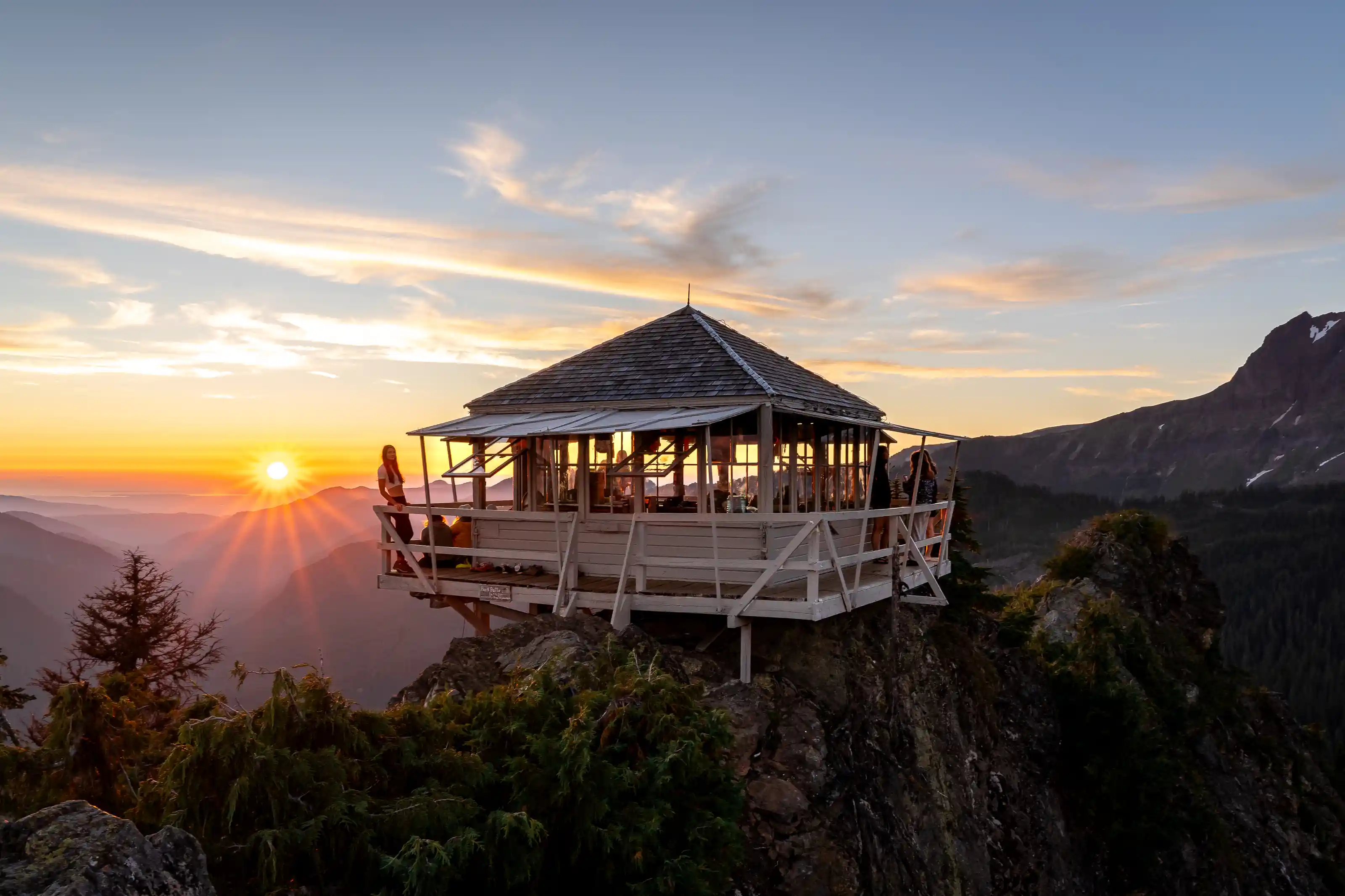 Sunset at the lookout