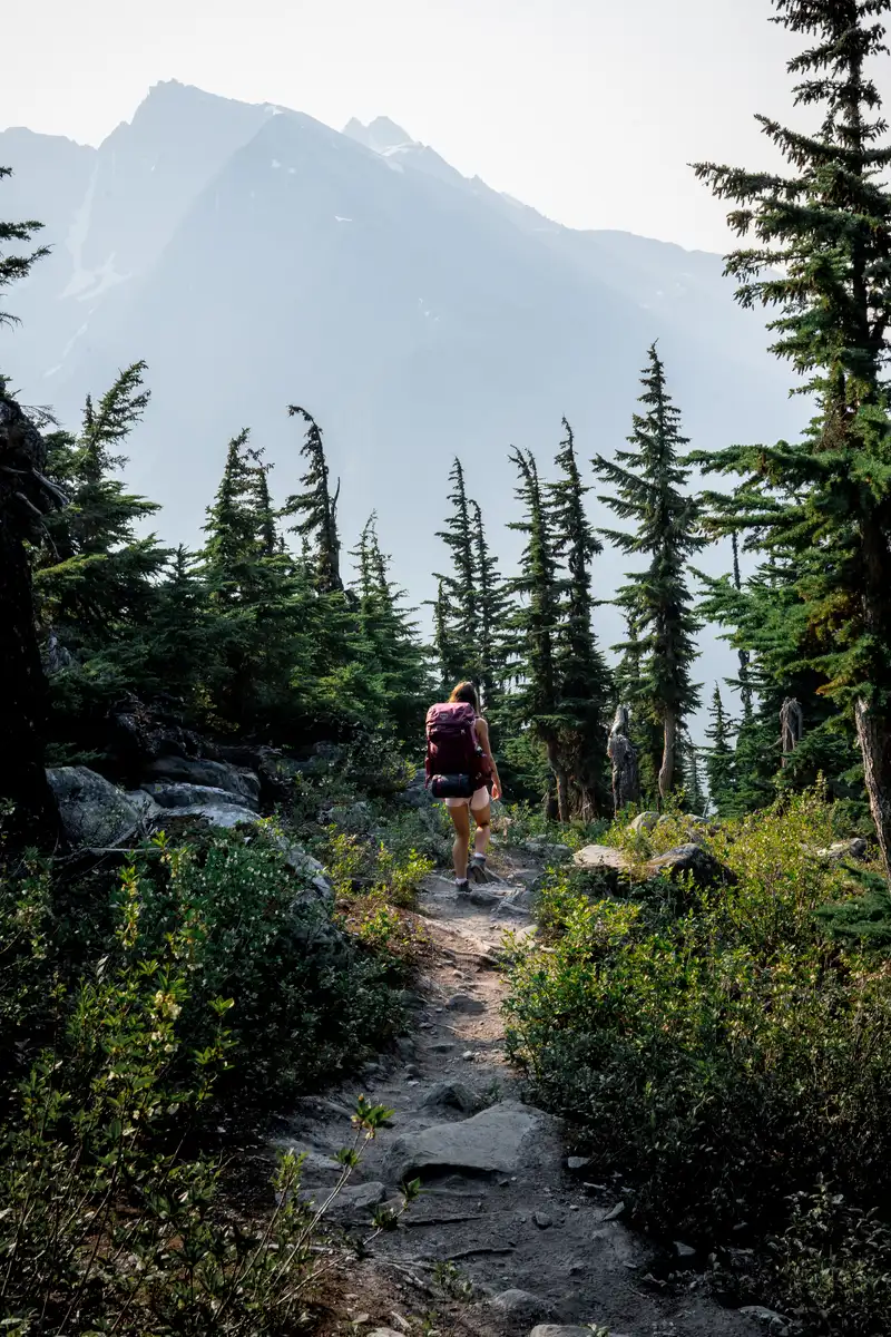 Hermit trail hike