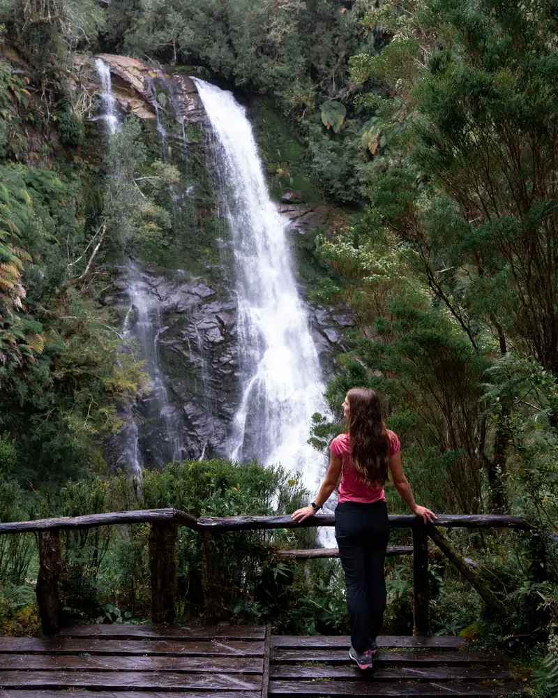 Pumalin waterfall